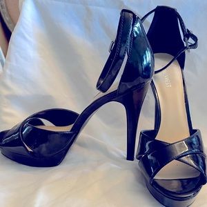 Black Patent Heels, never worn